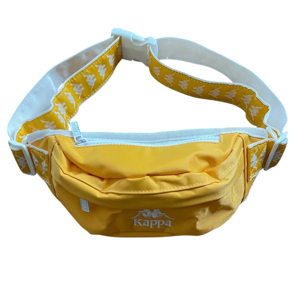 Kappa Yellow and White Women's Bag